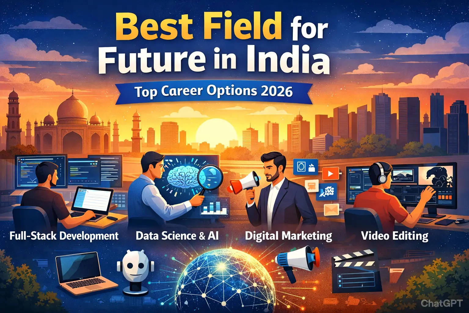 Which Field Is Best For Future in India